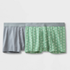 Par de boxer para hombre Talla S, Verde/Gris - Goodfellow & Co™