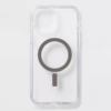 Funda para iPhone 15 plus/14 plus con MagSafe, transparente - heyday