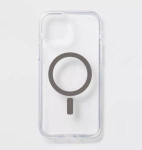 Funda para iPhone 15 plus/14 plus con MagSafe, transparente - heyday