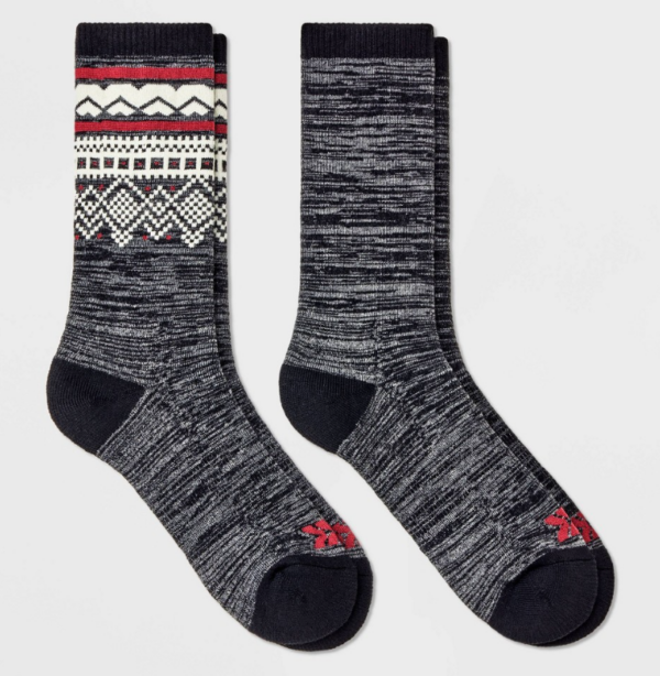 2 Pares de calcetines largos para hombre Talla 6-12 - All In Motion