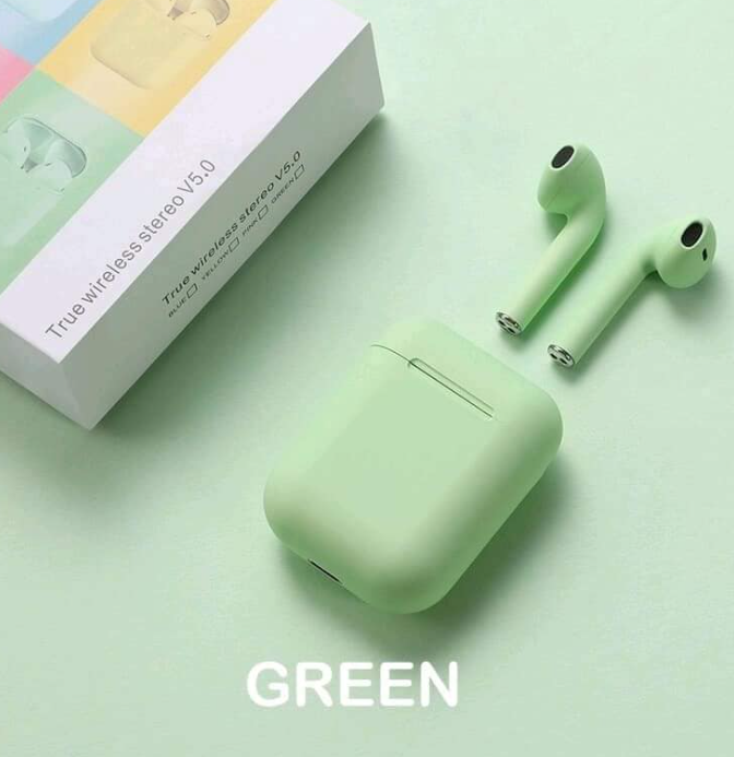 Audifonos Inalambricos Bluetooth verde – InPods 12 – Segunda