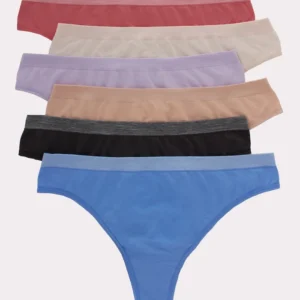 Paquete de 6 calzones para dama talla M - Hanes