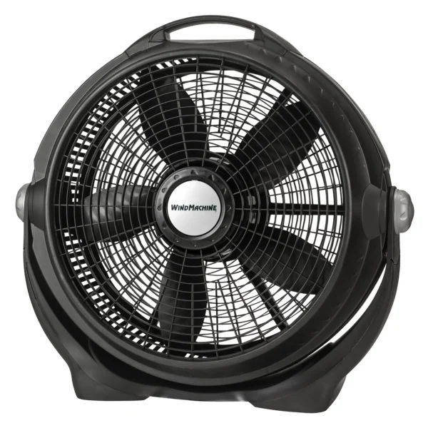 Ventilador de piso de 3 velocidades color negro - Lasko