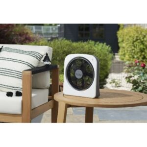 Alternative view of Ventilador portátil de 9 pulgadas, color blanco - Marca Better Homes & Gardens