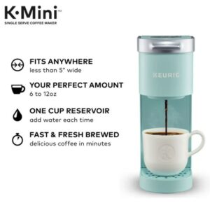 Alternative view of Cafetera de cápsulas K-Cup de una sola porción, Azul - Keurig