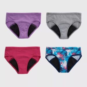Paquete de 3 calzoncillos tipo hipster para niña, talla 10 - Marca Hanes