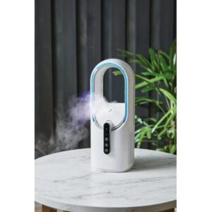 Alternative view of Ventilador humidificador portátil, color blanco - Marca Better Homes & Gardens