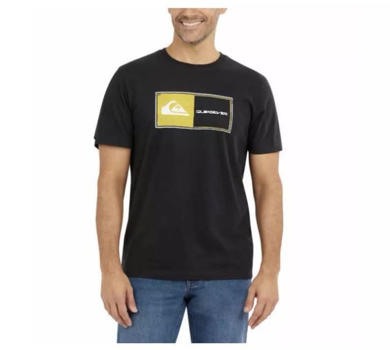 Camisa negra para hombre, talla XL – Marca Quicksilver – Segunda