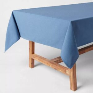Mantel de Algodón 120" x 60" Azul - Threshold™