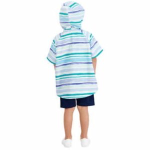 Alternative view of Camisa de playa con patrón de rayas para niño, talla 7/12 - Marca Tommy Bahama