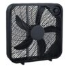 Ventilado de caja portátil de 20", color negro - Marca Mainstays