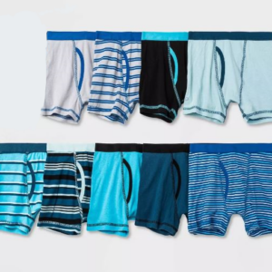 Paquete de 9 calzones para niño Talla M Marca Cat & Jack