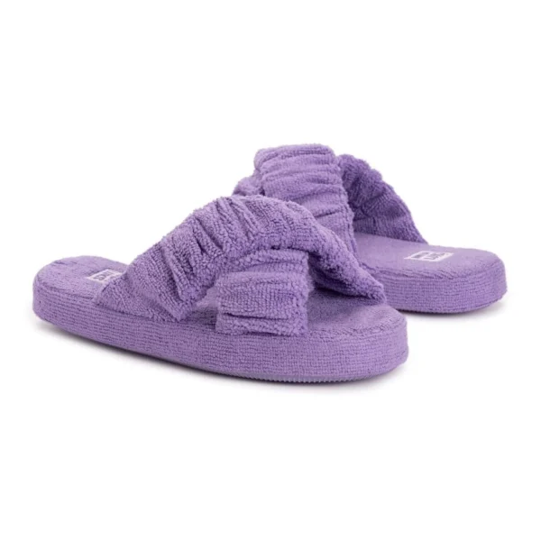 Sandalias tipo pantuflas para dama talla 7-8 - MUK LUKS