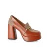 Tacones de plataforma para dama estilo Ramona talla 9 marca Sam & Libby
