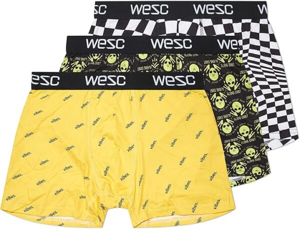Paquete de 3 bóxers para hombre talla S marca WeSC Philip