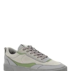 Alternative view of Tenis para caballero color blanco con verde talla 11 USA