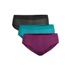 Paquete de 3 calzones para dama talla XS