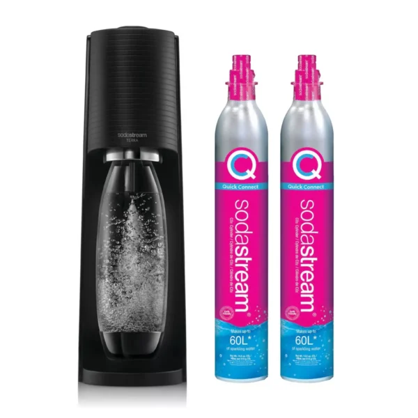Maquina para preparar agua con gas marca SodaStream