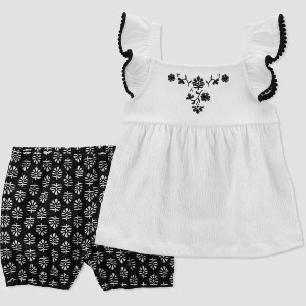 Conjunto de ropa para niña talla 9 meses Carter's
