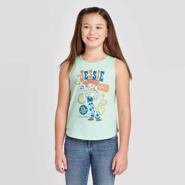 Camisa de tirantes para niña talla XL con estampado de Toy Story Pixar