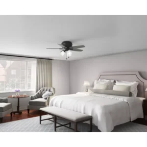 Alternative view of Ventilador de techo con luz LED de 42" marca HUNTER