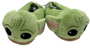 Pantunflas de BabyYoda de talla 9 marca StarWars