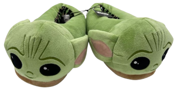 Pantunflas de BabyYoda de talla 9 marca StarWars