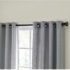 Par de paneles de cortina color gris de 52x84 pulgadas - Allen