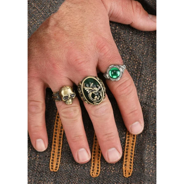 Juego de 3 anillos del Los Pirata del Caribe