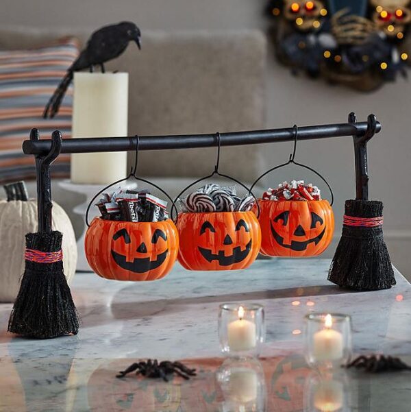 Juego de calabazas para dulces de Halloween -Member's Mark