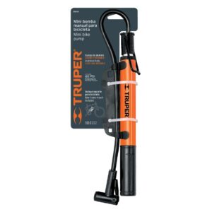 Alternative view of Mini bomba manual para bicicleta, 60 PSI - Truper
