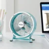 Ventilador de mesa de 5" color menta con 3 velocidades -Better Homes & Gardens