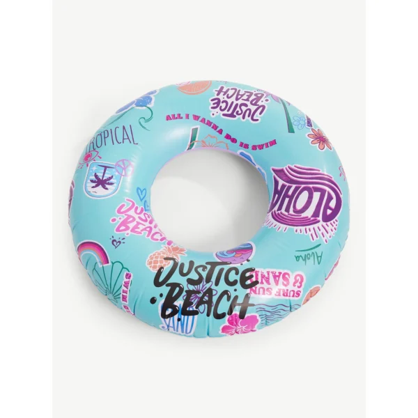 Inflable de 39" para mayores de 6 años, color verde azulado -Justice