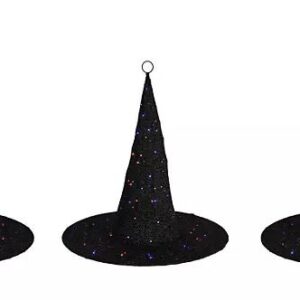 Alternative view of Sombreros de bruja colgantes  preiluminados -Member's Mark,