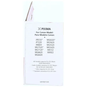 Alternative view of Paquete Combinado PGI-250/CLI-25 -Canon