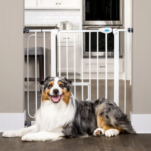 Alternative view of Reja para mascotas extra ancha con puerta -Carlson pet