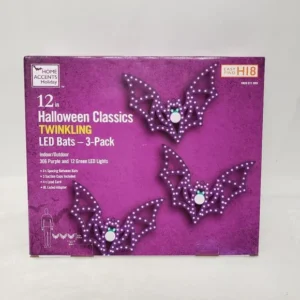 Paquete de 3 murciélagos LED de 12" -Home Accents