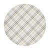 Mantel redondo de 70" tejido a cuadros - Marca Better Homes & Gardens