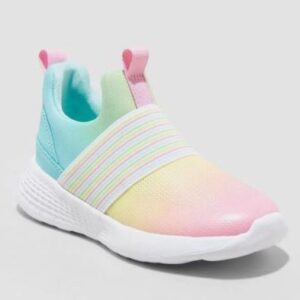 Zapatillas sin cordones para niña talla 5, multicolor - Cat & Jack