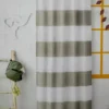 Panel de cortina a rayas grises y blancas 42"x84" -Pillowfort