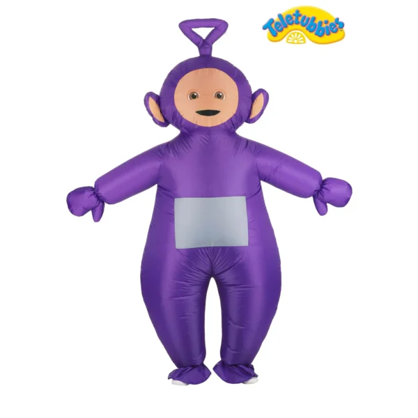 Disfraz de teletubbies Tinky Winky inflable 75in X 22in para adulto -Fun Costumes