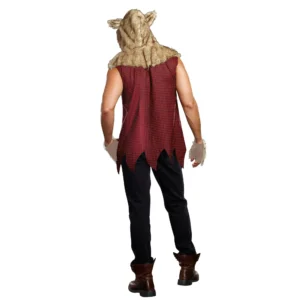 Alternative view of Disfráz de hombre lobo para adulto talla XL - Dreamgirl