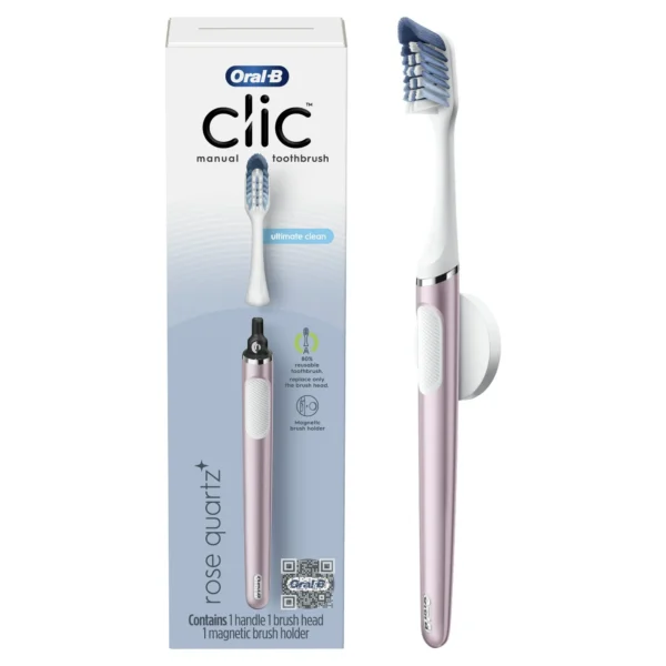 Cepillo dental  metálico rosa -Oral-B