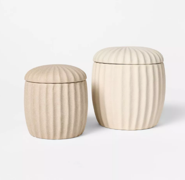 Juego de 2 botes de cerámica mate - Threshold™