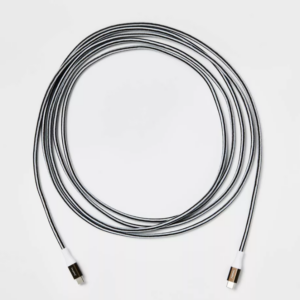 Alternative view of Cable trenzado USB-C a USB-C - heyday™