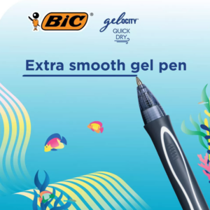 Alternative view of Paquete de 8 Bolígrafos de gel de secado rápido - BiC Gelocity