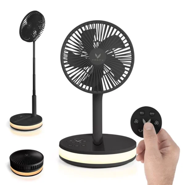 Ventilador oscilante portátil 3.5 ft 4 velocidades -VENTY