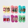 Paquete de 6 calcetines de princesas talla 3/10 para niñas -Disney