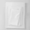 Juego de sábanas lisas de 300 hilos tamaño Queen, blanco - Casaluna