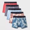 Paquete de 4 Boxers para niño, talla 6-7 - Marca All In Motion
